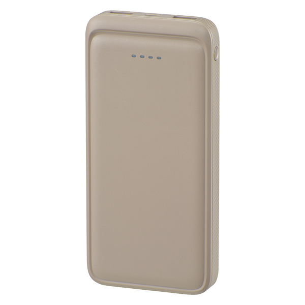 モバイルバッテリー10000mAh ラテ・グレージュ