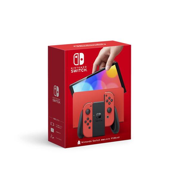 Nintendo Switch（有機ELモデル） マリオレッド